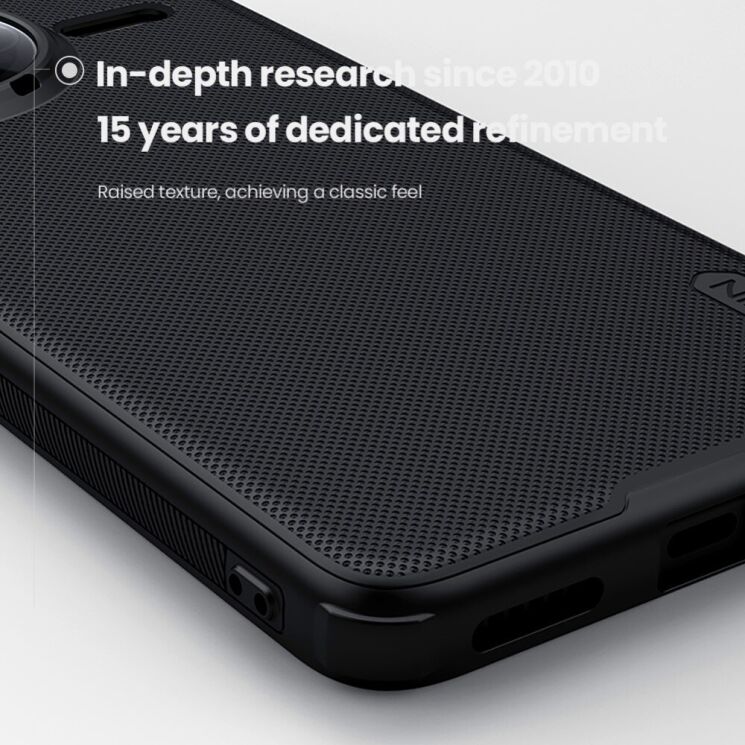 Пластиковый чехол NILLKIN Frosted Shield Pro Magnetic для Xiaomi Poco F7 Ultra - Black: фото 7 из 18