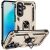 Противоударный чехол с подставкой Deexe Armor Case для Samsung Galaxy A27 (A276) - Gold: фото 1 из 7