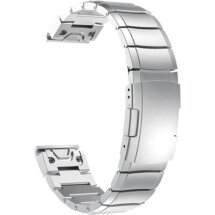 Ремінець ArmorStandart Metal для годинників Garmin з кріпленням Quick Fit 20mm - Silver: фото 1 з 2