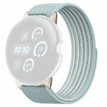 Ремешок Deexe Active Band для Google Pixel Watch 5 / 4 / 3 / 2 / 1 (41mm) - Cyan: фото 1 из 4