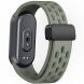 Ремешок Deexe Astra Strap для Xiaomi Mi Smart Band 8 / 9 - Army Green (326048AG). Фото 1 из 9