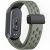 Ремінець Deexe Astra Strap для Xiaomi Mi Smart Band 8 / 9 - Army Green: фото 1 з 9