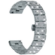 Ремешок Deexe Brilliance Band для часов с шириной крепления 22мм - Titanium: фото 1 из 6