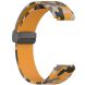 Ремешок Deexe Camo Silicone для часов с шириной крепления 22мм - Yellow (271420Y). Фото 4 из 10