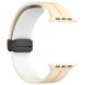 Ремінець Deexe Color Soft Line для Apple Watch 46 / 45 / 44 / SE 44 / 42 (Series 1-3) / Ultra / Ultra 2 / Ultra 3 - Beige / White (251886EW). Фото 3 з 7