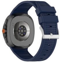 Ремінець Deexe Durable Strap для Samsung Galaxy Watch 8 (40/44mm) / 8 Classic - Dark Blue: фото 1 з 6