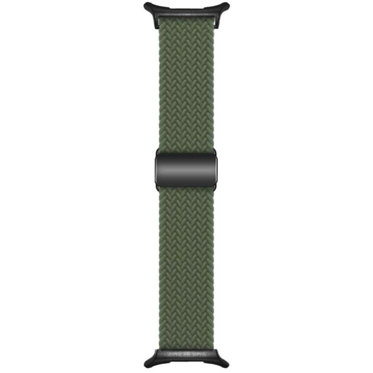 Ремешок Deexe Knitted Strap для Samsung Galaxy Watch Ultra (47mm) - Green: фото 3 из 5