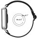 Ремешок Deexe Knitted Strap для Xiaomi Redmi Watch 4 / 5 / Mi Smart Band 8 Pro / Band 9 Pro - Black (346419B). Фото 8 из 9