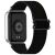 Ремешок Deexe Knitted Strap для Xiaomi Redmi Watch 4 / 5 / Mi Smart Band 8 Pro / Band 9 Pro - Black: фото 1 из 9