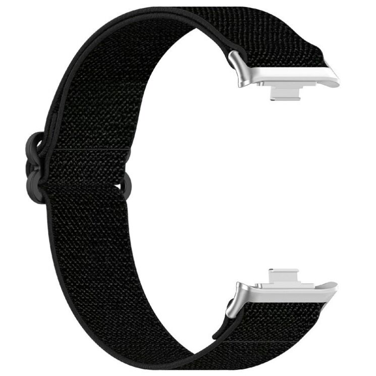 Ремешок Deexe Knitted Strap для Xiaomi Redmi Watch 4 / 5 / Mi Smart Band 8 Pro / Band 9 Pro - Black: фото 3 из 9