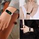 Ремінець Deexe Leather Strap для Xiaomi Mi Band 7 - White (298705W). Фото 4 з 6