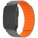 Ремінець Deexe Magnetic Band для Garmin CIRQA - Grey / Yellow (362611HY). Фото 2 з 3
