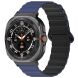 Ремінець Deexe Magnetic Band для Samsung Galaxy Watch Ultra - Dark Blue / Black (358021BL). Фото 2 з 7