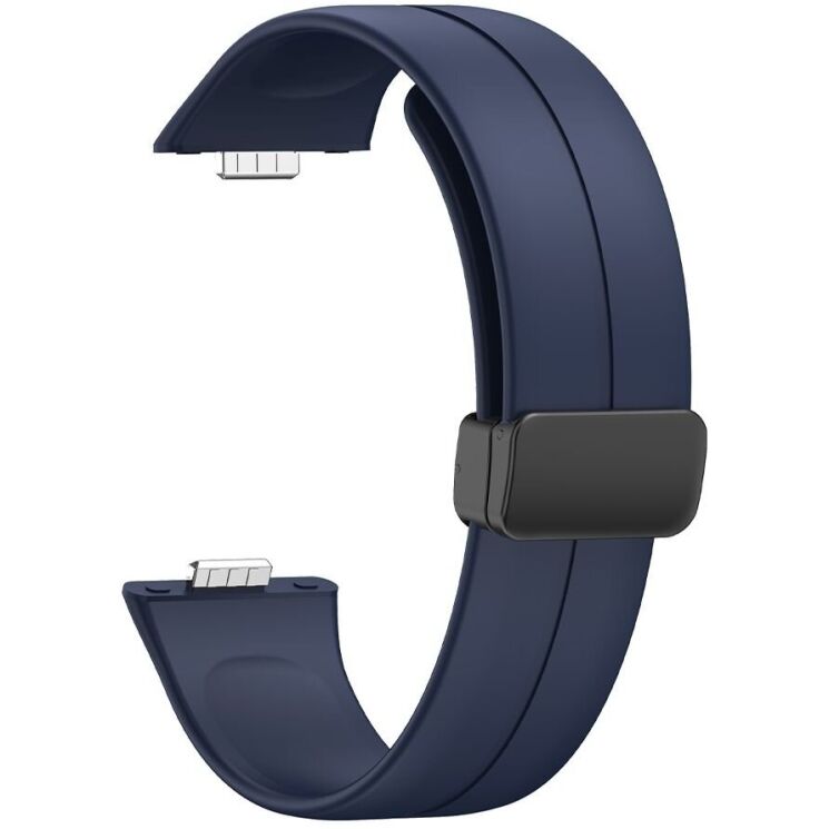 Ремінець Deexe Magnetic Braselet для Huawei Watch Fit 3 - Blue: фото 1 з 5