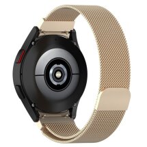 Ремешок Deexe Milanese Stainless Steel для Samsung Galaxy Watch 4 (40/44mm) / Watch 4 Classic (42/46mm) - Champagne: фото 1 из 9