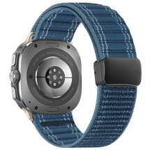 Ремешок Deexe Nylon Strap для Samsung Galaxy Watch Ultra (47mm) / Ultra (2025) - Sapphire: фото 1 из 5