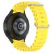 Ремінець Deexe Ocean Strap для Samsung Galaxy Watch 4 / 5 / 6 / 7 / FE (40mm) - Yellow (335030Y). Фото 1 з 7
