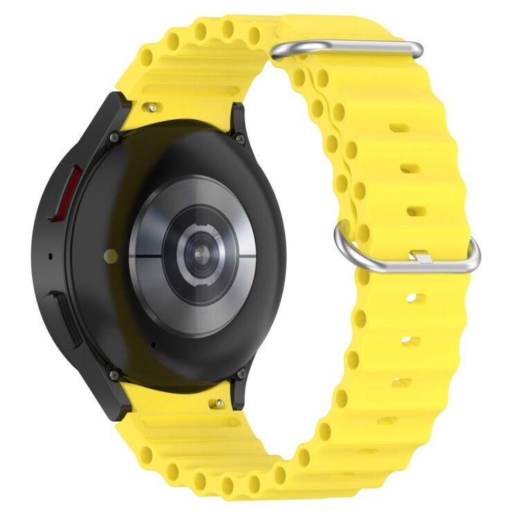 Ремінець Deexe Ocean Strap для Samsung Galaxy Watch 4 / 5 / 6 / 7 / FE (40mm) - Yellow: фото 1 з 7