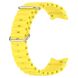 Ремінець Deexe Ocean Strap для Samsung Galaxy Watch 4 / 5 / 6 / 7 / FE (40mm) - Yellow (335030Y). Фото 2 з 7