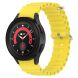 Ремінець Deexe Ocean Strap для Samsung Galaxy Watch 4 / 5 / 6 / 7 / FE (40mm) - Yellow (335030Y). Фото 5 з 7