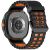 Ремінець Deexe Ocean Strap для Samsung Galaxy Watch 8 (40/44mm) / 8 Classic / Ultra (2025) - Black / Orange: фото 1 з 6