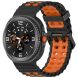Ремешок Deexe Ocean Strap для Samsung Galaxy Watch 8 (40/44mm) / 8 Classic - Black / Orange (384117OB). Фото 2 из 6