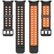 Ремешок Deexe Ocean Strap для Samsung Galaxy Watch 8 (40/44mm) / 8 Classic - Black / Orange (384117OB). Фото 4 из 6