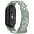 Ремешок Deexe Dual Color для Xiaomi Mi Smart Band 8 / 9 - Light Green / White: фото 1 из 7