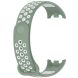 Ремешок Deexe Dual Color для Xiaomi Mi Smart Band 8 / 9 - Light Green / White (326043GW). Фото 4 из 7