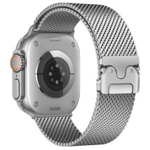 Ремешок Deexe Polaris Strap для Apple Watch 46 / 45 / 44 / SE 44 / 42 (Series 1-3) / Ultra / Ultra 2 - Silver: фото 1 из 11