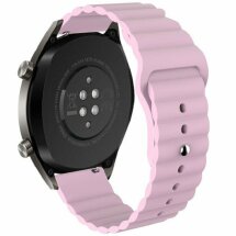 Ремінець Deexe Silicone Strap для годинників з шириною кріплення 22мм - Pink: фото 1 з 7