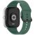 Ремешок Deexe Soft Silicone для Xiaomi Redmi Watch 4 / 5 / Mi Smart Band 8 Pro / Band 9 Pro - Dark Green: фото 1 из 9