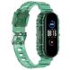 Ремешок Deexe Solid Color для Xiaomi Mi Band 5 / Mi Band 6 - Green (277202G). Фото 2 из 8