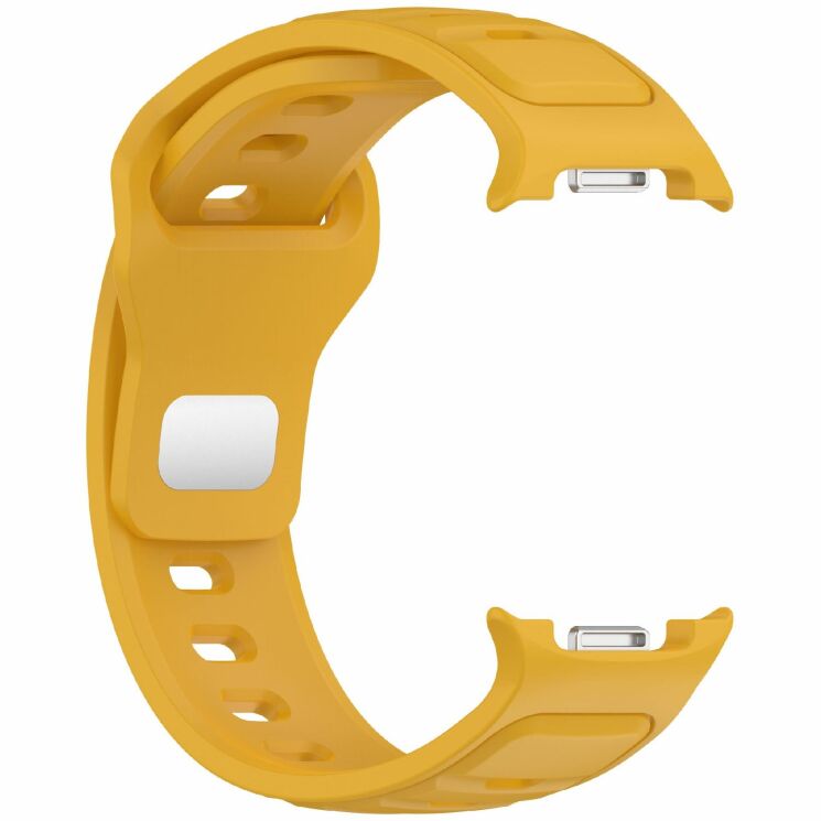 Ремешок Deexe Sport Band для Samsung Galaxy Watch 8 (40/44mm) / 8 Classic - Yellow: фото 4 из 6