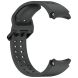 Ремінець Deexe Sport Loop для Samsung Galaxy Watch 4 / 5 / 6 / 7 / FE (40mm) - Dark Grey (358211DH). Фото 4 з 12