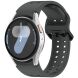 Ремінець Deexe Sport Loop для Samsung Galaxy Watch 4 / 5 / 6 / 7 / FE (40mm) - Dark Grey (358211DH). Фото 2 з 12