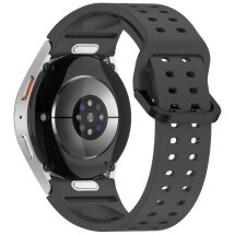 Ремінець Deexe Sport Loop для Samsung Galaxy Watch 4 / 5 / 6 / 7 / FE (40mm) - Dark Grey: фото 1 з 12