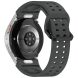 Ремінець Deexe Sport Loop для Samsung Galaxy Watch 4 / 5 / 6 / 7 / FE (40mm) - Dark Grey (358211DH). Фото 1 з 12
