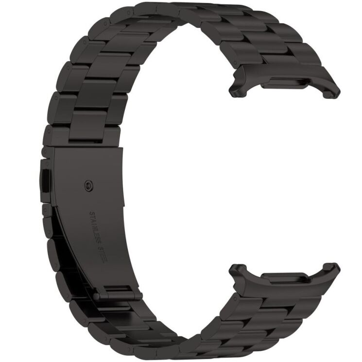 Ремешок Deexe Stainless Steel для Samsung Galaxy Watch Ultra (47mm) - Black: фото 3 из 9