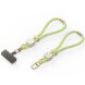 Ремінець для смартфона DUX DUCIS Petal Style - Green Yellow (983025A). Фото 2 з 12