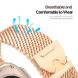 Ремінець DUX DUCIS Milanese Air Series для Apple Watch 46 / 45 / 44 / SE 44 / 42 (Series 1-3) / Ultra / Ultra 2 - Black (364226B). Фото 6 з 12