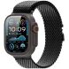 Ремінець DUX DUCIS Milanese Air Series для Apple Watch 46 / 45 / 44 / SE 44 / 42 (Series 1-3) / Ultra / Ultra 2 - Black (364226B). Фото 2 з 12