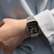Ремінець DUX DUCIS Milanese Air Series для Apple Watch 46 / 45 / 44 / SE 44 / 42 (Series 1-3) / Ultra / Ultra 2 - Black (364226B). Фото 7 з 12