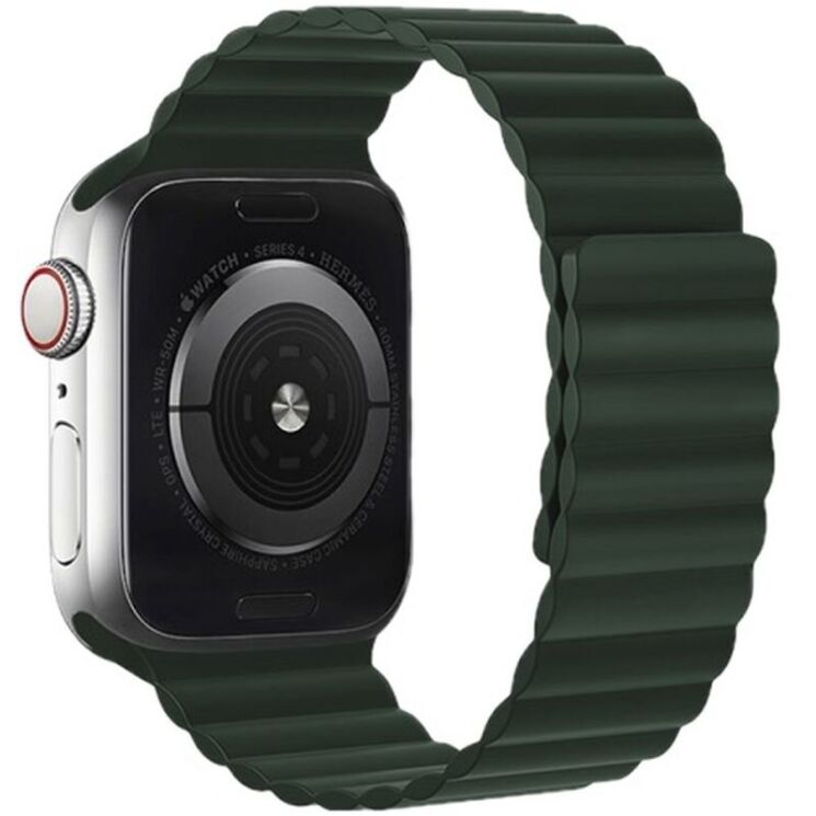 Ремінець Hoco WA07 для Apple Watch 46 / 45 / 44 / SE 44 / 42 (Series 1-3) / Ultra / Ultra 2 - Green: фото 1 з 5
