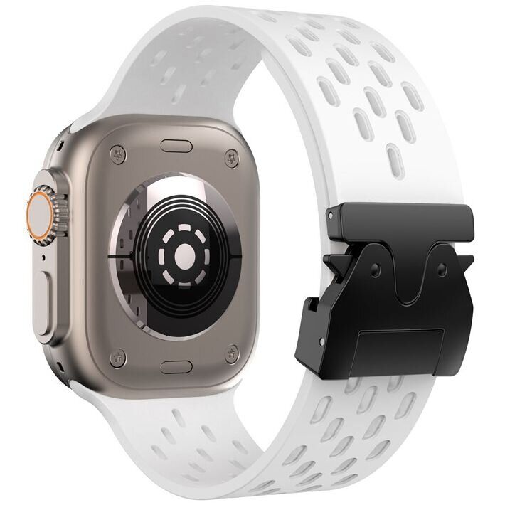 Ремешок KALEBOL Astra Strap для Apple Watch 46 / 45 / 44 / SE 44 / 42 (Series 1-3) / Ultra / Ultra 2 - White: фото 2 из 9