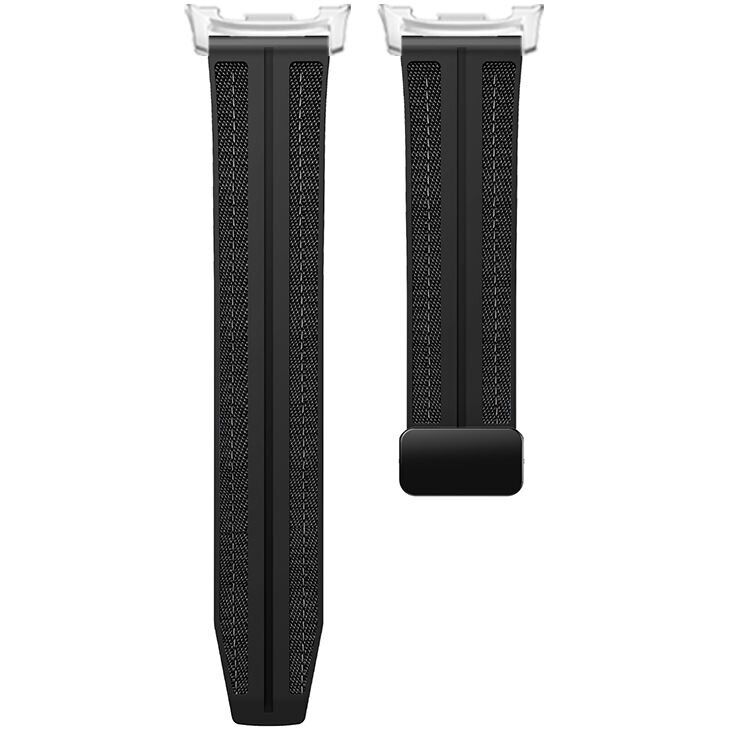 Ремешок KALEBOL Magnetic Nylon Band для Samsung Galaxy Watch 8 (40/44mm) / 8 Classic - Black: фото 3 из 6