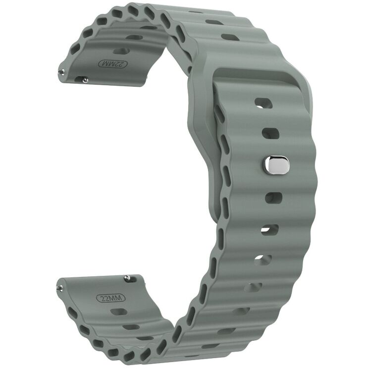 Ремінець Reframe Ocean Strap для годинників з шириною кріплення 22 мм - Dark Grey: фото 3 з 5