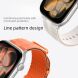 Ремінець Reframe Sport Linear для Apple Watch 46 / 45 / 44 / SE 44 / 42 (Series 1-3) / Ultra / Ultra 2 / Ultra 3 - Orange / Black (371860BO). Фото 5 з 5