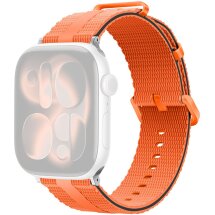 Ремінець Reframe Sport Linear для Apple Watch 46 / 45 / 44 / SE 44 / 42 (Series 1-3) / Ultra / Ultra 2 / Ultra 3 - Orange / Black: фото 1 з 5