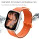 Ремінець Reframe Sport Linear для Apple Watch 46 / 45 / 44 / SE 44 / 42 (Series 1-3) / Ultra / Ultra 2 / Ultra 3 - Orange / Black (371860BO). Фото 3 з 5